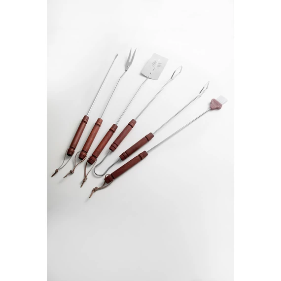 Landmann Grillkészlet 5db-os 50cm Fanyél INOX 0118-L