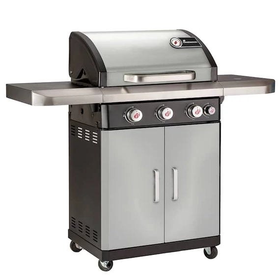 Landmann Rexon Select 3.1 Gázgrill / Grillező Rozsdamentes Acél 12235-L