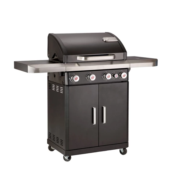 Landmann Rexon  4.1 Gázgrillkocsi / Grillező FEKETE 12128-L
