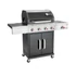 Kép 1/8 - Landmann Triton PTS 4.1 (fekete) Gázgrillkocsi / Grillező 12962
