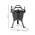 Kép 2/9 - Landmann Dutch Oven  / Vadász bogrács  zománcozott, öntöttvas 4,5L 13748-L